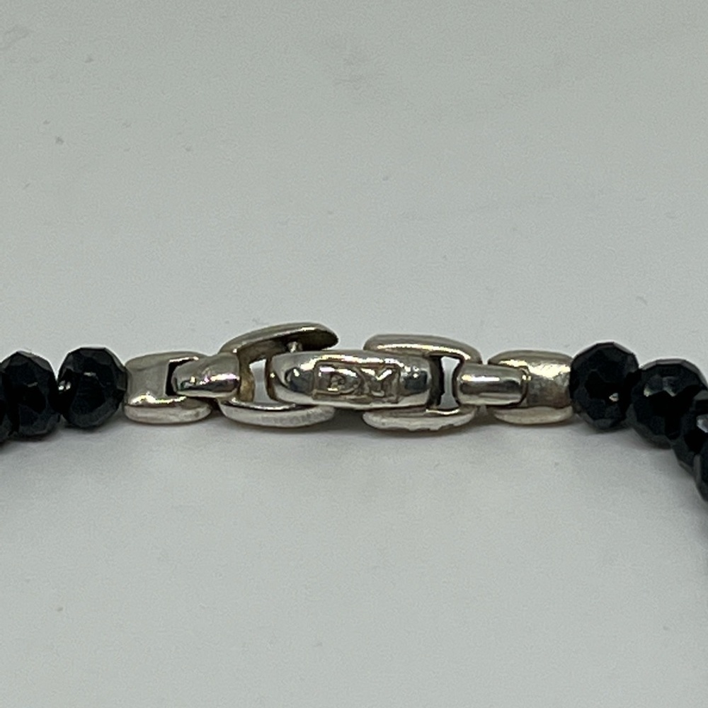 David Yurman Black fluorescent Beaded Bracelet - Picture 2 of 5